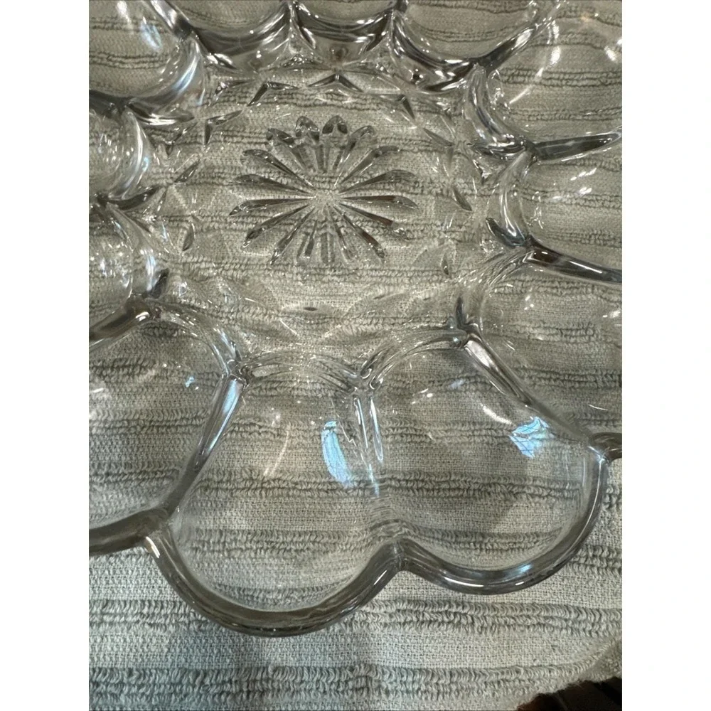 Vintage Anchor‎ Hocking Heavy Clear Glass 10